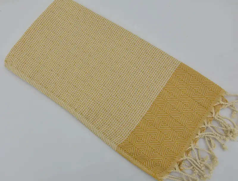 Handmade Gift, Personalized Kitchen Towel, Monogram Kitchen Towel, Gift For Wedding Day, Guest Towel, 36x18 Cotton Diamond Towel, Turkish Tea Towel - 4