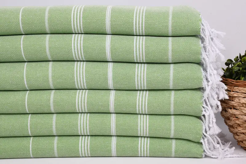 Housewarming Gift, Personalized Gift For Her, Wedding Gift, Turkish Towel Hand Towel, 40x18 Cotton Striped Towel, Gym Towel, Bridesmaid Gifts - 3