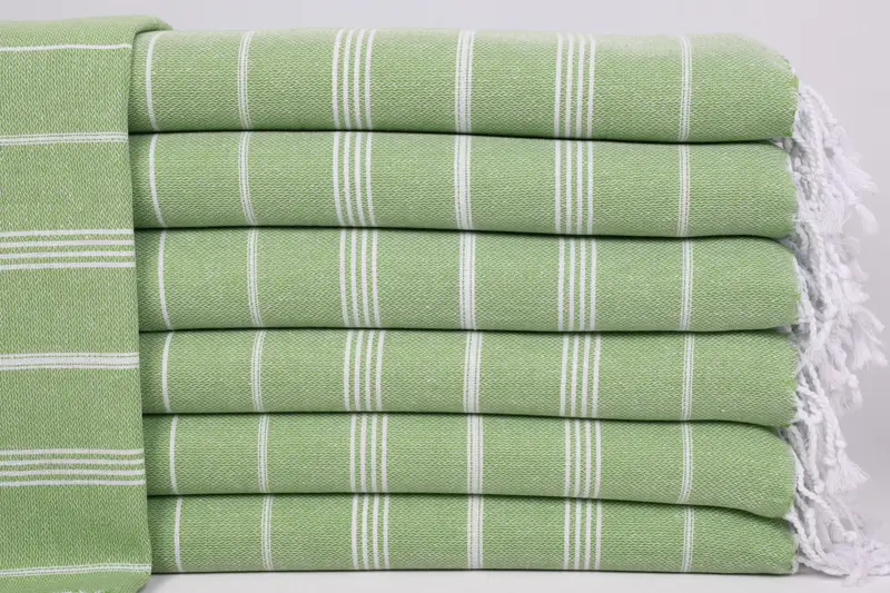 Housewarming Gift, Personalized Gift For Her, Wedding Gift, Turkish Towel Hand Towel, 40x18 Cotton Striped Towel, Gym Towel, Bridesmaid Gifts - 1