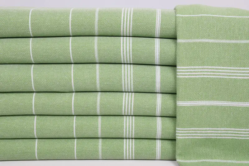 Housewarming Gift, Personalized Gift For Her, Wedding Gift, Turkish Towel Hand Towel, 40x18 Cotton Striped Towel, Gym Towel, Bridesmaid Gifts - 2