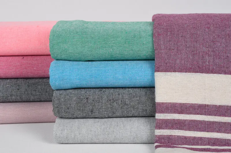 Maid Of Honor Gift, Organic towel, Bulk Order Towel, Bachelorette Towel, Best Beach Towel, Spa Towel, Gift For Him, 70x40 Cotton Striped Towel - 1