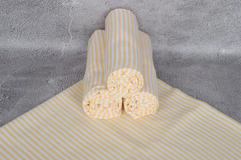 Luxury Turkish Bath Towel, Thin towel, Customized Turkish Towel, Gift For Her, 68x36 Cotton Striped Towel, Bachelor Party Gifts, Bridesmaid Gifts - 7