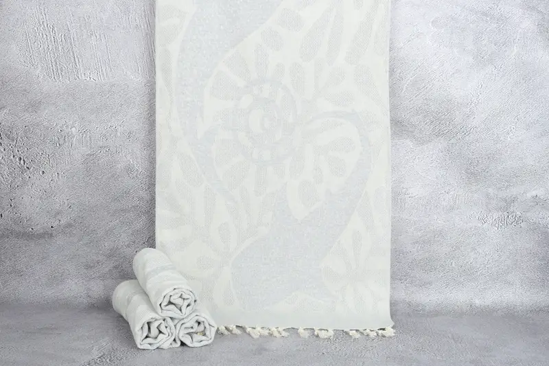 Bathroom Hand Towel, Gift For Him, Holiday Towel, Turkish Tea Towel, Bridesmaid Gifts, 40x18 Cotton Whale Design Towel, Turkish Towel Hand Towel - 1