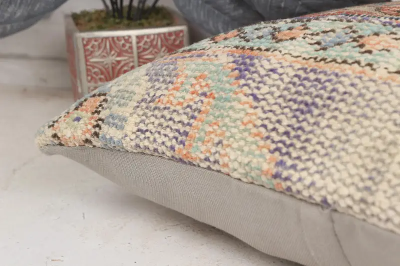 Gift Pillow, Decorative Throw Cushion, Pillow Sham, Boho Pillow Sham Cover, Home Decor Pillow, 16x16 Brown Pillow, Outdoor Pillow Cover - 7