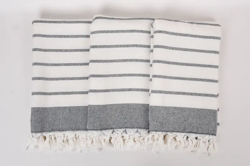 Best Beach Towel, 68x39 Cotton Striped Towel, Gift For Boyfriend, Best Friend Gift, Bridal Shower Favors, Girls Weekend Favors, Yoga Towel - 7