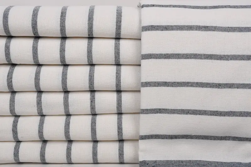Best Beach Towel, 68x39 Cotton Striped Towel, Gift For Boyfriend, Best Friend Gift, Bridal Shower Favors, Girls Weekend Favors, Yoga Towel - 1