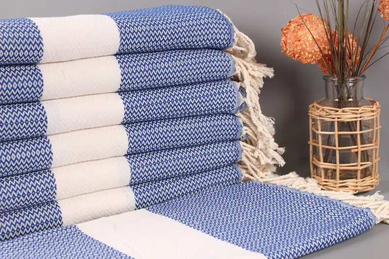 Luxury Turkish beach towel with fringe, Towel With Name, Bachelor Party Gifts, Bath towel, Summer Gift, 70x40 Cotton Diamond Towel, Home Decor Gifts - 1