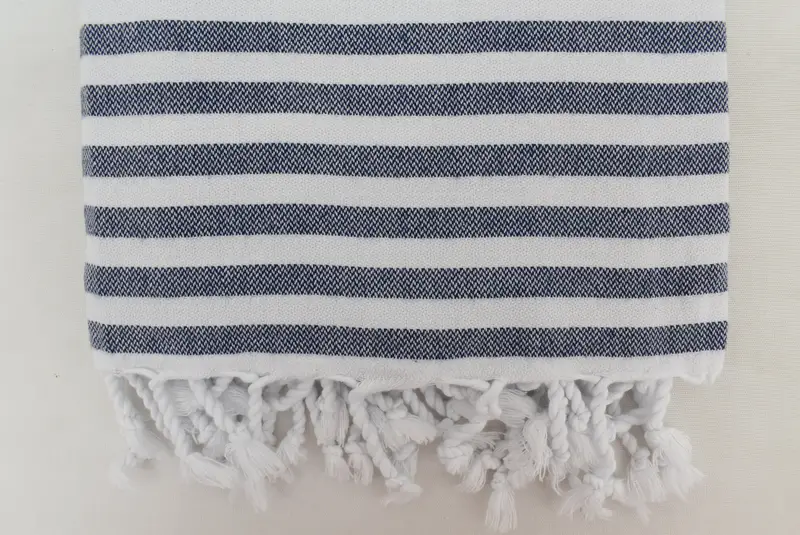 Turkish hand towel, Lightweight Turkish towel, Sand-resistant Turkish towel for travel, Bridal Gifts, Gifts For Him, 70x40 Cotton Striped Towel - 6