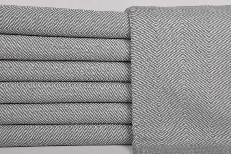 Bathroom Towel, Absorbent towel, 70x40 Cotton Chevron Towel, Sand-resistant Turkish towel for the beach, Soft towel, Bridal Shower Favors - 1