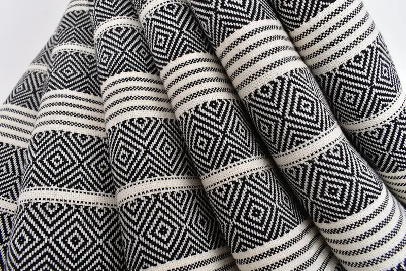 Bachelorette Party Gift, Luxury towel, Turkish Towel Beach Towel, Bridal Gifts, Gym Towel, 70x38 Cotton Diamond Towel, Cute Beach Towel, Thin towel - 5