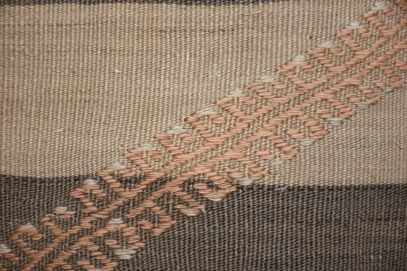 16x16 Brown Pillow Cover, Anatolian Cushion Case, Turkish Kilim Pillow, Boho Pillow Sham Cover, Pillow Case, Chair Cushion Case, Vintage Pillow - 3