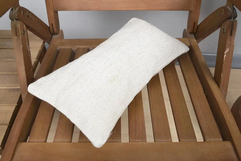 Antique Pillows, Turkish Kilim Pillow, Cushion, Kilim Cushion Sham, Chair Cushion Cover, 8x16 Beige Cushion Case, Authentic Cushion Case - 4
