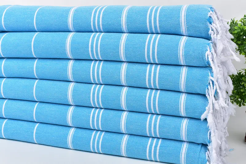 Monogram Kitchen Towel, Turkish Tea Towel, Bridesmaid Gift Towel, Bulk Order Towel, 40x24 Cotton Striped Towel, Organic Tea Towel, Small Bath Towels - 3
