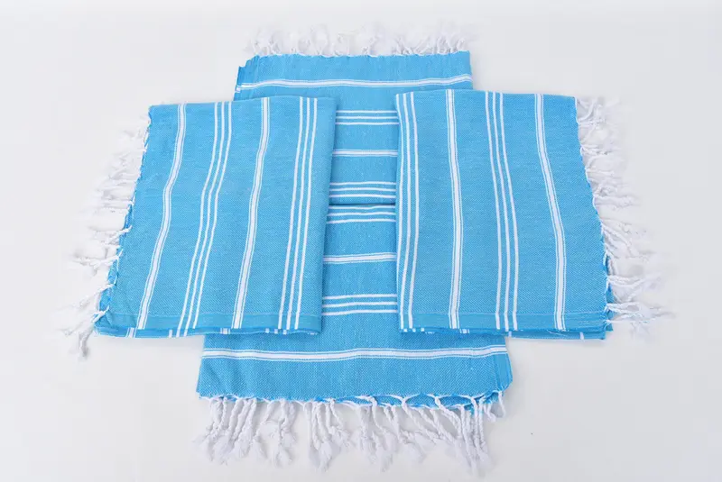 Monogram Kitchen Towel, Turkish Tea Towel, Bridesmaid Gift Towel, Bulk Order Towel, 40x24 Cotton Striped Towel, Organic Tea Towel, Small Bath Towels - 6