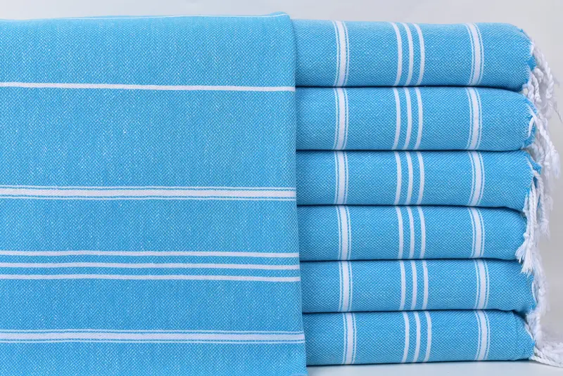Monogram Kitchen Towel, Turkish Tea Towel, Bridesmaid Gift Towel, Bulk Order Towel, 40x24 Cotton Striped Towel, Organic Tea Towel, Small Bath Towels - 1