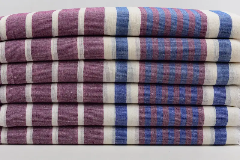 Best Friend Christmas Gift, Girls Weekend Favors, Custom Beach Towel, Cotton towel, Custom Wedding Gifts, Wedding Towel, 68x40 Cotton Striped Towel - 3