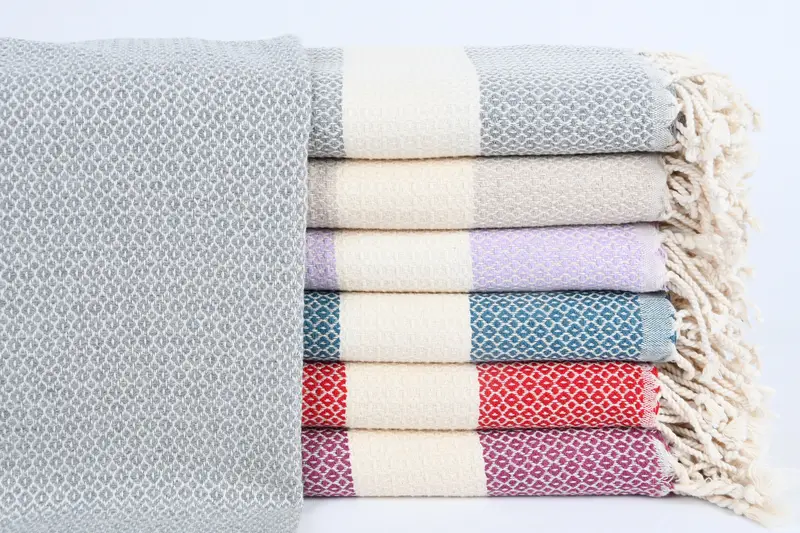 Unique Gift, 40x20 Cotton Geometric Towel, Small Bath Towels, Bachelorette Party Items, Bridesmaid Gifts, Kitchen Towel, Monogram Turkish Bath Towel - 1