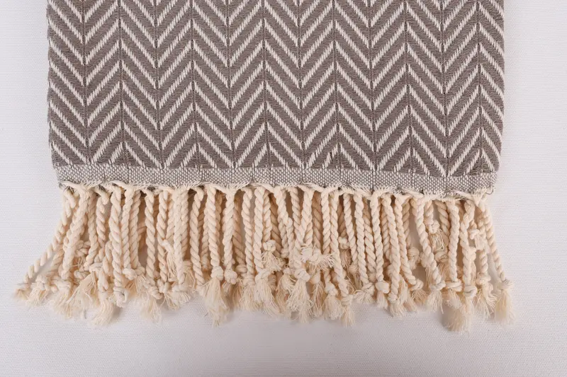 Handwoven Turkish bath towel, Bachelor Party Gifts, Thin towel, 70x40 Cotton Zig zag Towel, Beach Towel Bulk, Handmade Gift, Monogram Towels - 3
