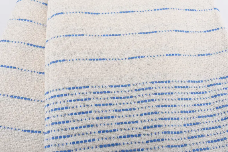 Turkish Tablecloth, Bachelorette Party Favors, Couch Throw Blanket, Personalized Blanket, 98x92 Cotton Striped Design Towel, Decorative Blanket - 4