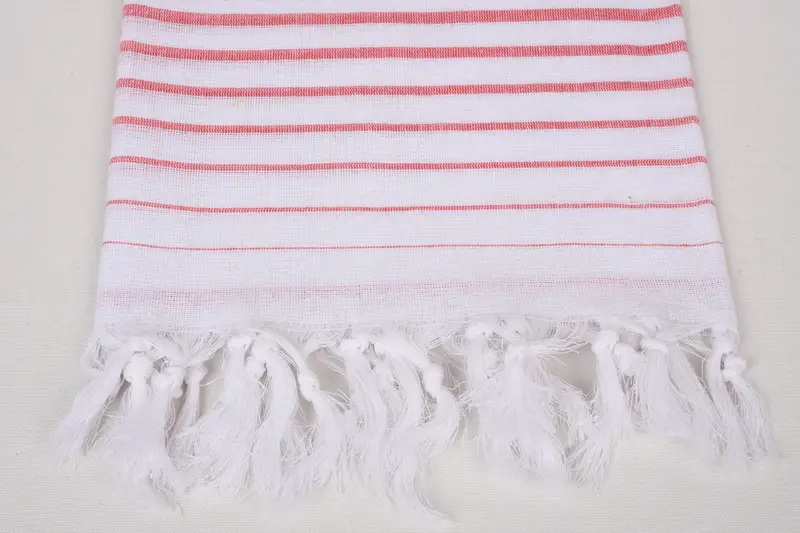 Custom Towel, Personalized Turkish Towel, Turkish bath towel, Best Friend Christmas Gift, 70x40 Cotton Striped Towel, Friends Beach Towel - 4