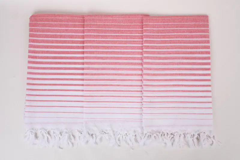 Custom Towel, Personalized Turkish Towel, Turkish bath towel, Best Friend Christmas Gift, 70x40 Cotton Striped Towel, Friends Beach Towel - 8