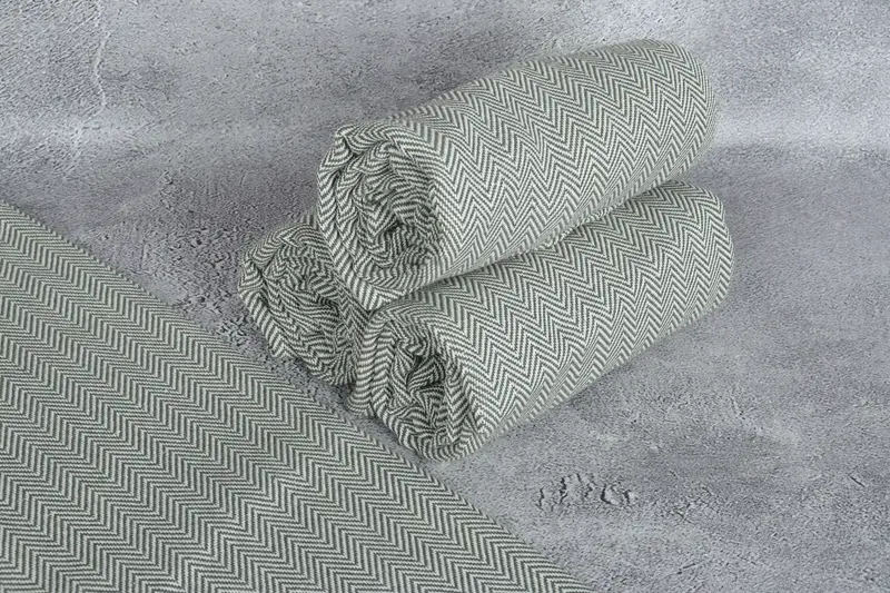 Wedding Gifts Towel, 70x40 Cotton Herringbone Towel, Personalized Gift For Him, Bridesmaid Gifts, Custom Wedding Gifts, Wedding Anniversary Gift - 8