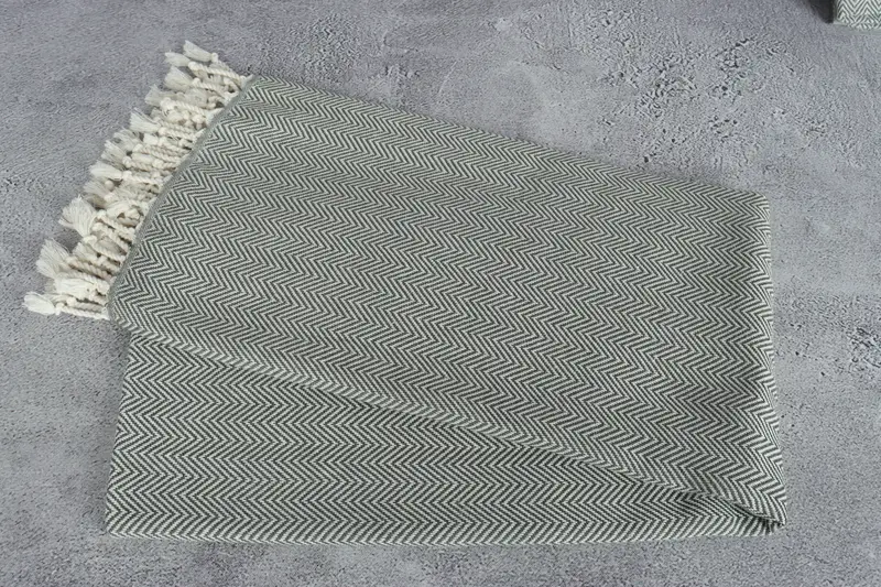 Wedding Gifts Towel, 70x40 Cotton Herringbone Towel, Personalized Gift For Him, Bridesmaid Gifts, Custom Wedding Gifts, Wedding Anniversary Gift - 6