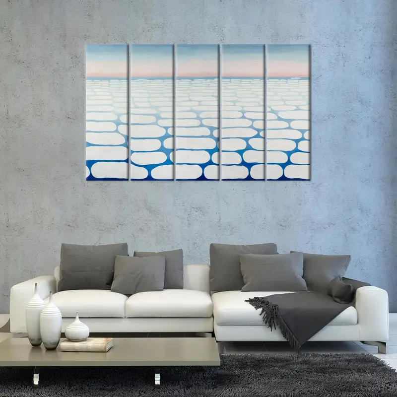 Above The Clouds Art, Georgia O'Keeffe, Cloud Canvas Art, Surreal Wall Decor, Abstract Canvas Art, Modern Wall Decor, Reproduction Art - 4