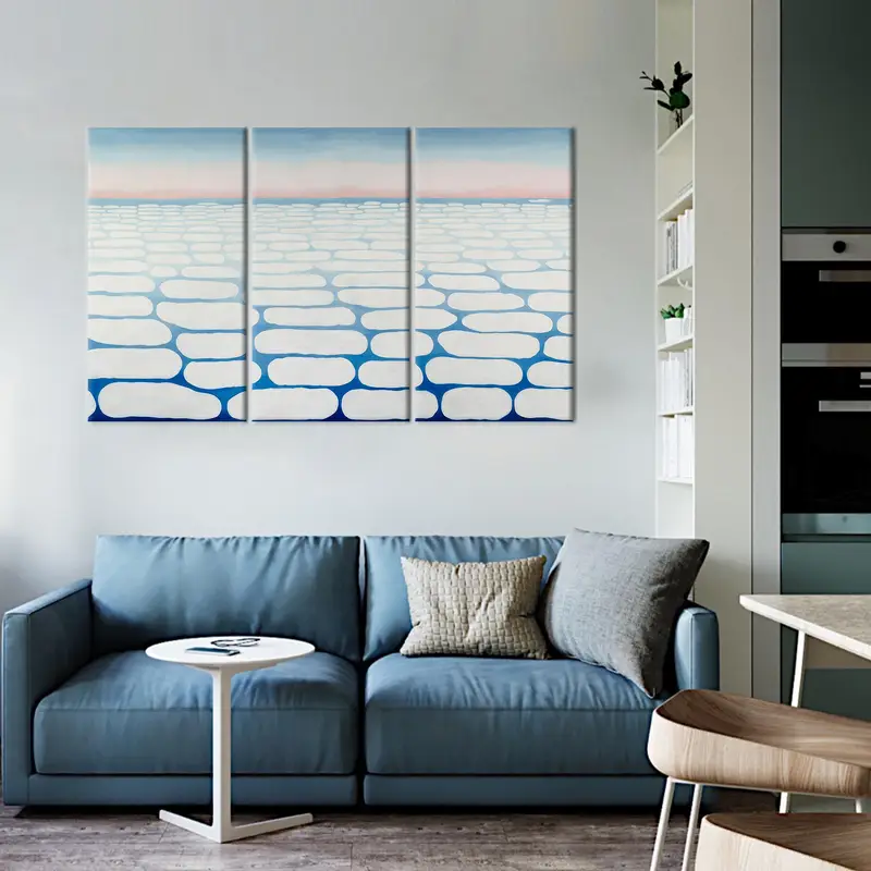 Above The Clouds Art, Georgia O'Keeffe, Cloud Canvas Art, Surreal Wall Decor, Abstract Canvas Art, Modern Wall Decor, Reproduction Art - 2