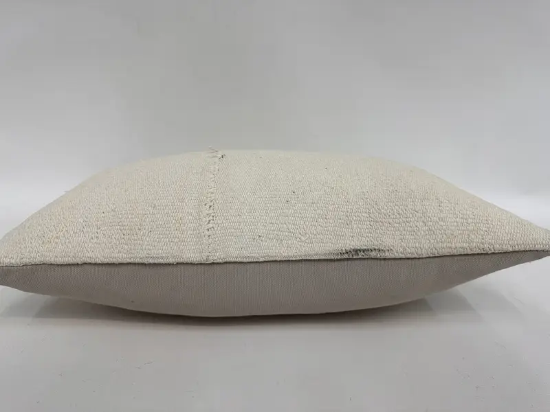 Antik Kissen, 12x20 weißer Kissengehäuse, Kissen, rustikaler Kissenabdeckung, Innenarchitektin Kissen, dekoratives Kissenkissen, Kissen für Couch - 5