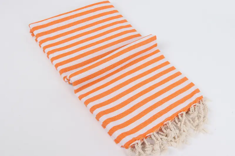 Family Gift Basket, Welcome Wedding Gift, Turkish Towel Set, Custom Wedding Gifts, Hammam towel, 70x40 Cotton Striped Towel, Handmade Gift - 6