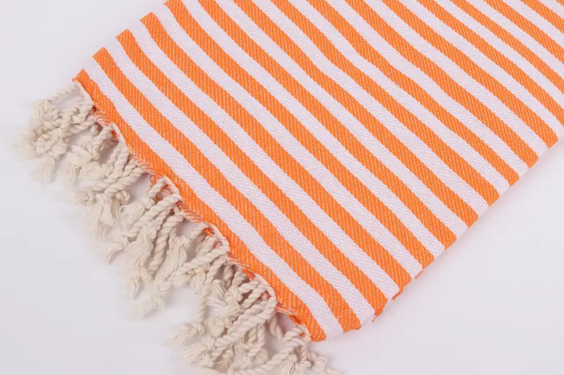 Family Gift Basket, Welcome Wedding Gift, Turkish Towel Set, Custom Wedding Gifts, Hammam towel, 70x40 Cotton Striped Towel, Handmade Gift - 7