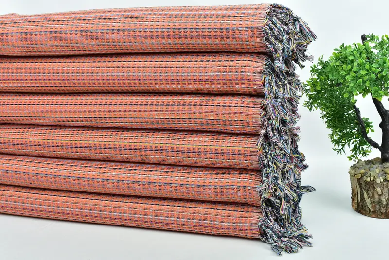 Christmas Favors, Bachelorette Towel, Turkish beach towel, 70x40 Cotton Geometric Towel, Extra large Turkish bath towel, Fouta towel, Gift For Her - 3