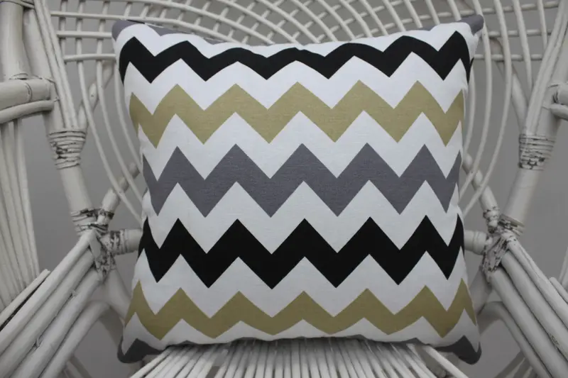 Handgefertigtes besticktes Kissen, 18x18 Vintage Kissenbezug