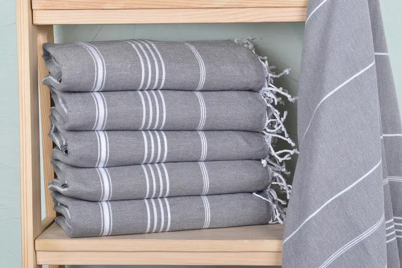 70x40 Cotton Striped Towel, Xmas Gifts, Monogrammed Turkish Towel, Bachelor Gifts, Bachelorette Gifts, Cotton towel, Organic Beach Towel - 2