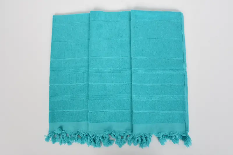 Turkish Hand Towel, Monogrammed Hand Towel, Maid Of Honor Gift, Wedding Gift Kitchen Towel, 40x18 Cotton Striped Terry Towel, Wedding Gift - 7