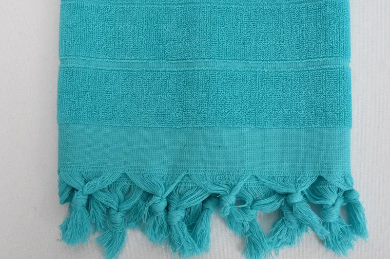 Turkish Hand Towel, Monogrammed Hand Towel, Maid Of Honor Gift, Wedding Gift Kitchen Towel, 40x18 Cotton Striped Terry Towel, Wedding Gift - 3