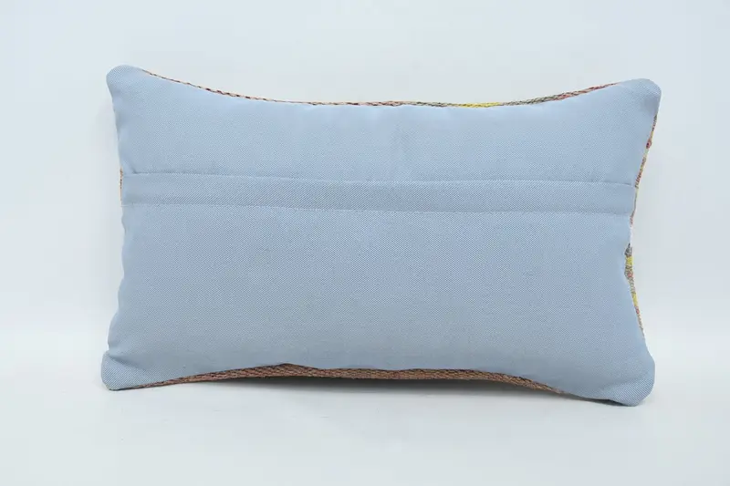 12x20 Pink Cushion Case, Interior Designer Pillow, Ethnical Kilim Rug Pillow, Cushion Cover, Ethnic Pillow Cover, Boho Pillow Sham Cover - 6
