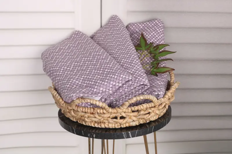 Holiday Towel, Travel Towel, Turkish Tea Towel, Kitchen Towel, Wedding Gift, Guest Towel, Personalized Gift For Him, 32x20 Cotton Herringbone Towel - 5