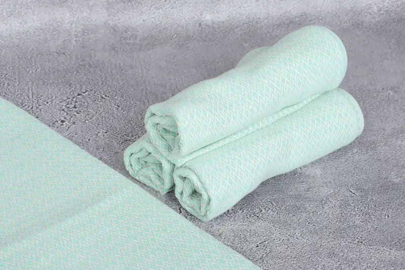 Gift For The Home, Monogrammed Hand Towel, Monogram Kitchen Towel, 40x20 Cotton Diamond Towel, Spa Towel, Personalized Kitchen Towel, Handmade Gift - 8