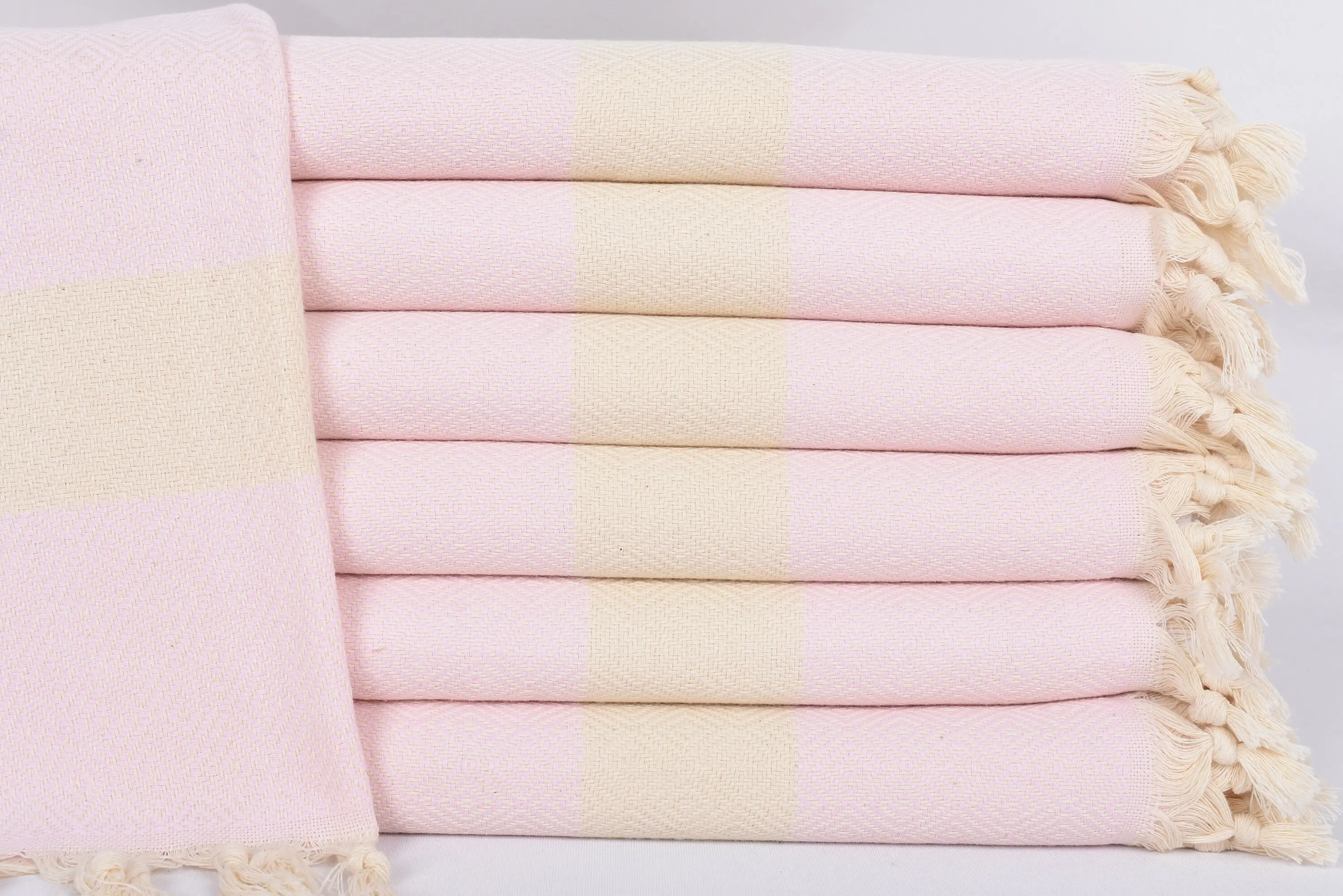 Personalized Custom Name Diamond Dish Towel, 36x20 Inches, Pink - 1