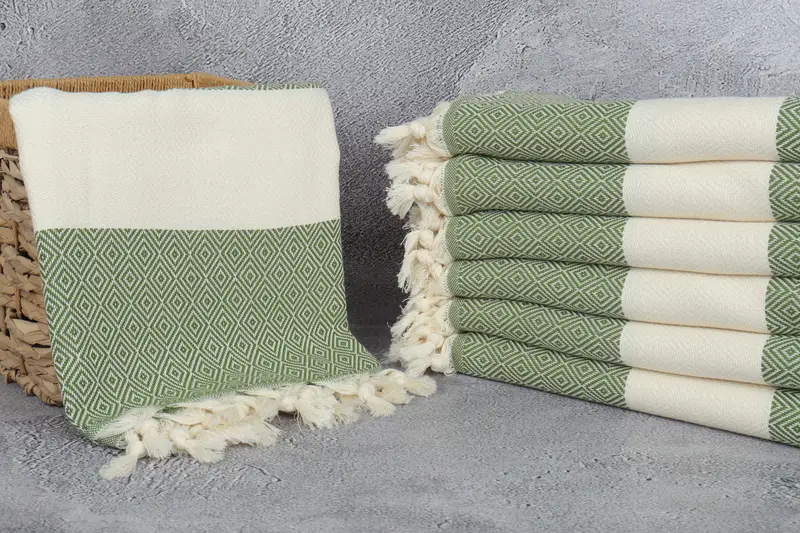 Absorbent Turkish towel, Gift For Best Friend, Luxury Turkish beach towel for summer vacation, Turkish bath towel, Bridesmaid Gift Towel - 3