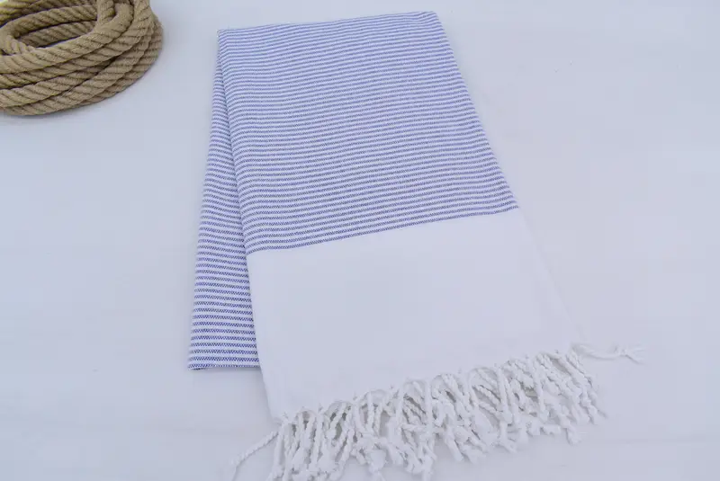 Personalized Beach Towel, 70x36 Cotton Striped Towel, Hammam Towel USA, Maid Of Honor Gift, Personalized Turkish Towel, Monogram Beach Towel - 7