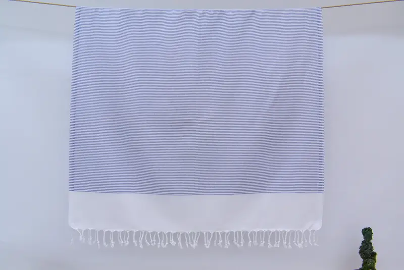 Personalized Beach Towel, 70x36 Cotton Striped Towel, Hammam Towel USA, Maid Of Honor Gift, Personalized Turkish Towel, Monogram Beach Towel - 8