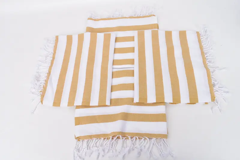 Bachelorette Party Favors, 44x20 Cotton Striped Towel, Turkish Hand Towel, Wedding Hand Made Gift, Bachelor Towel, Custom Hand Towel, Wedding Favors - 6