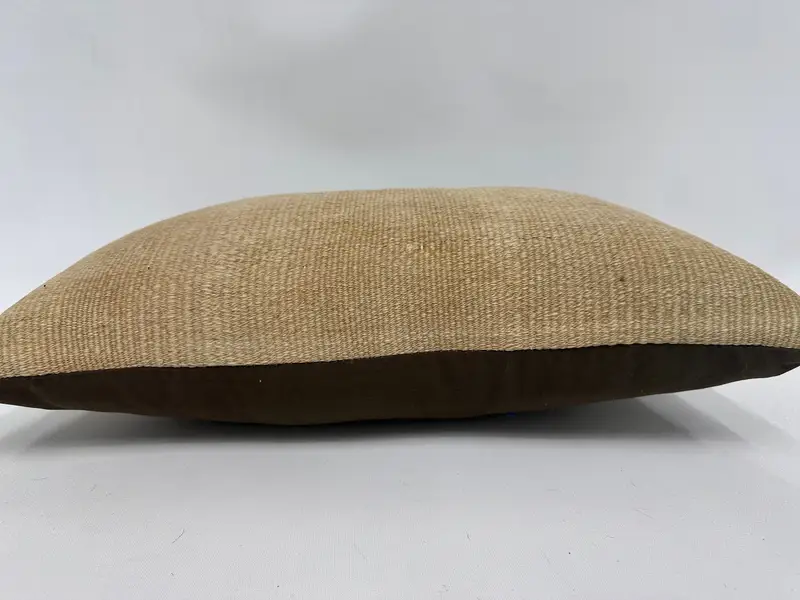 12x20 Beige Pillow, Bed Cushion Cover, Vintage Kilim Pillow, One Of A Kind Pillow Sham, Interior Designer Pillow, Pillow Case, Turkish Kilim Pillow - 5
