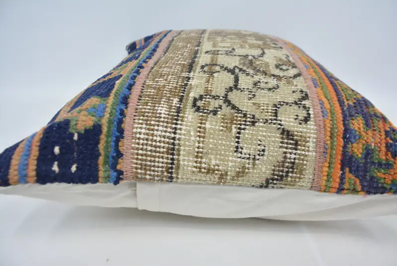 Cushion, 20x28 Brown Cushion Cover, Wholesale Pillow Sham, Turkish Pillow, Ethnical Kilim Rug Pillow, Christmas Pillow, Vintage Kilim Pillow - 5