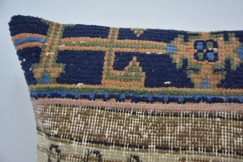 Cushion, 20x28 Brown Cushion Cover, Wholesale Pillow Sham, Turkish Pillow, Ethnical Kilim Rug Pillow, Christmas Pillow, Vintage Kilim Pillow - 2
