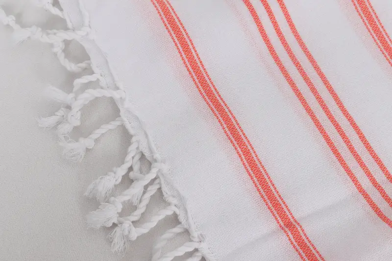 Bathroom Towels, Custom Hand Towel, 40x24 Cotton Striped Towel, Beach Wedding Favor, Wedding Gift, Bridesmaid Gifts Personalized, Summer Towel - 7