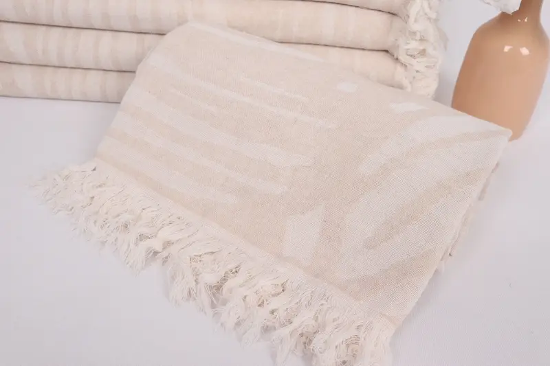 Absorbent Turkish towel, 70x40 Cotton Floral Design Towel, Organic Turkish towel, Bachelor Bachelorette Party Favors, Best Friend Christmas Gift - 5